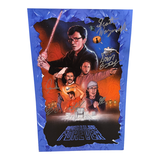 Signed Borderline Forever Poster
