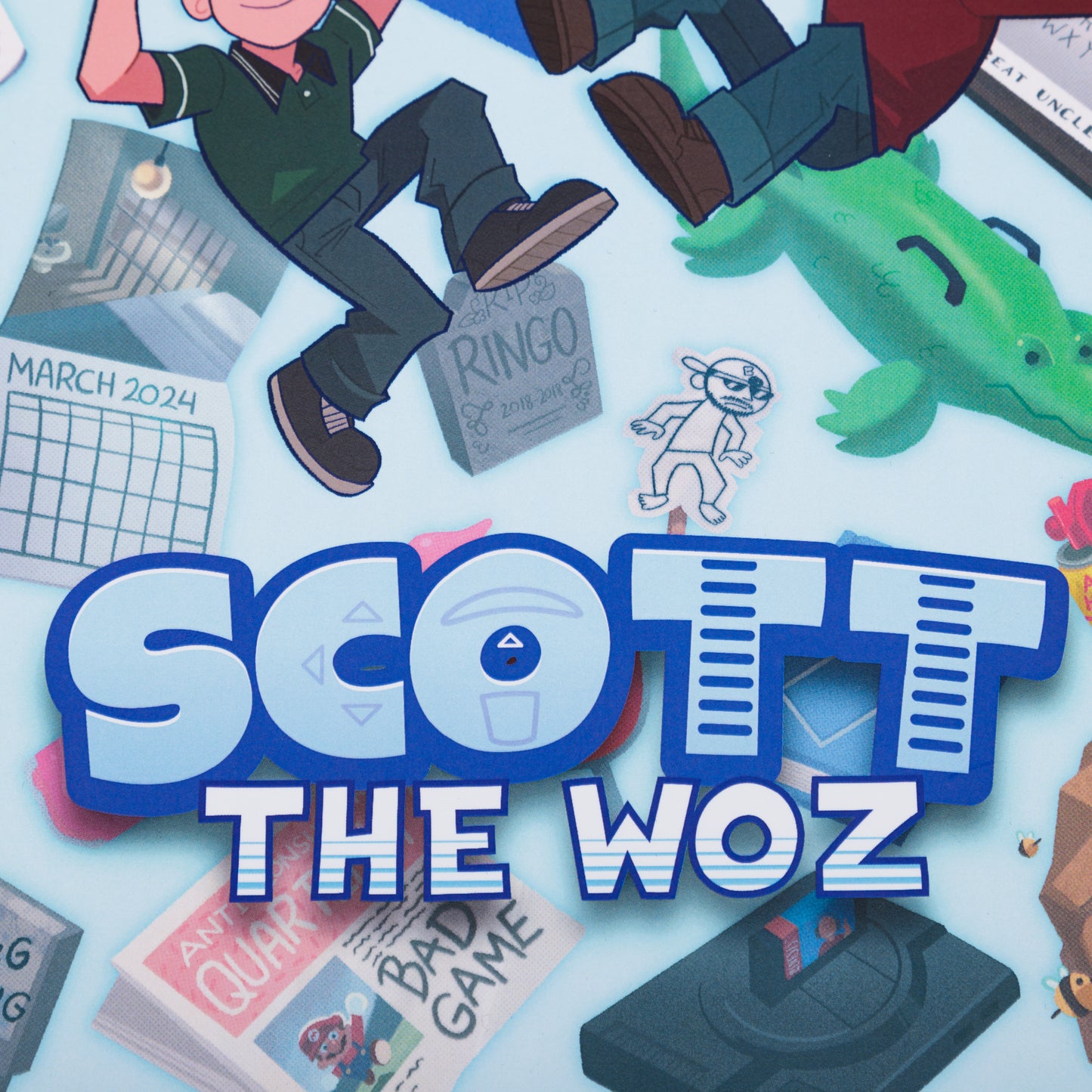 World of Scott The Woz Poster